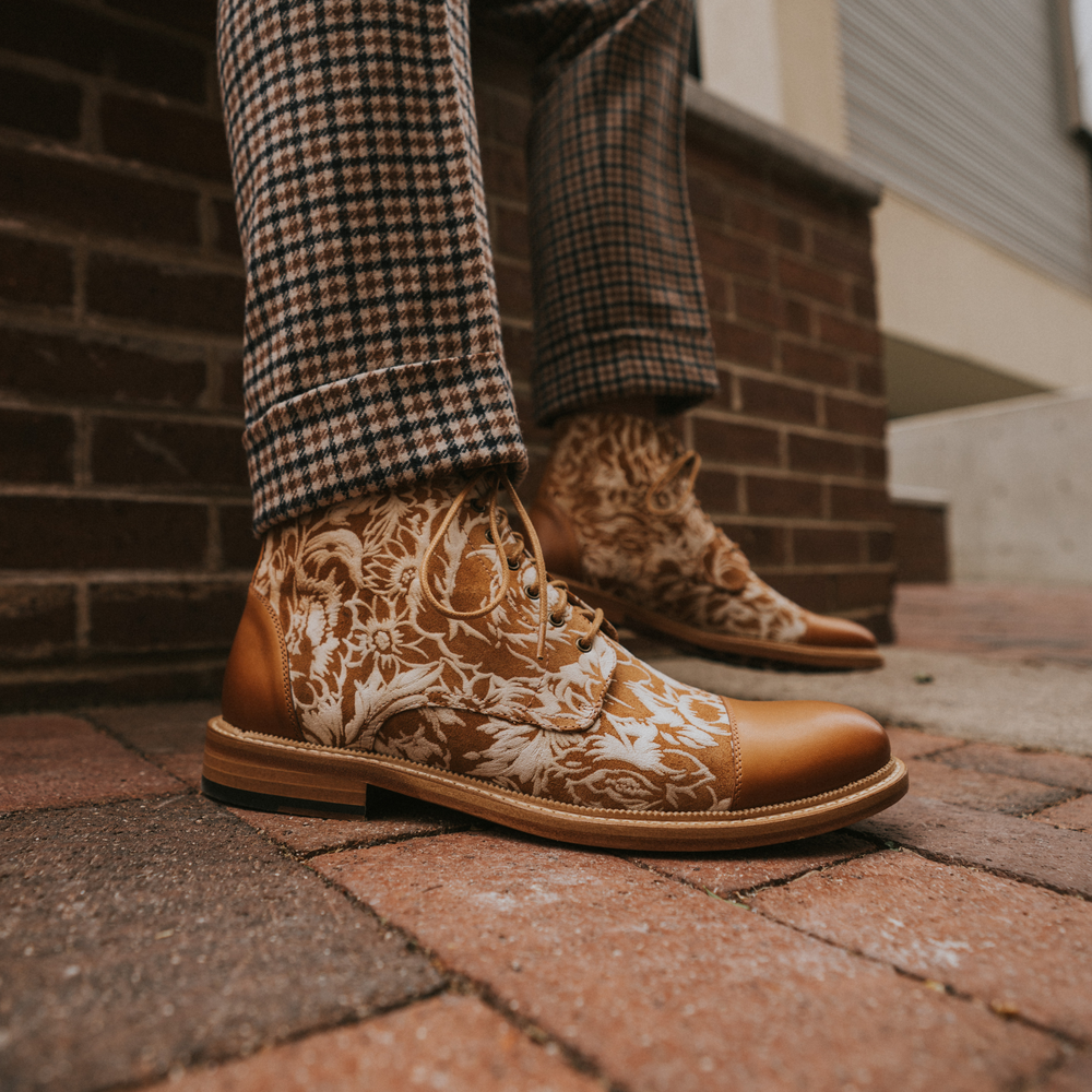 The Rome Boot in Floral