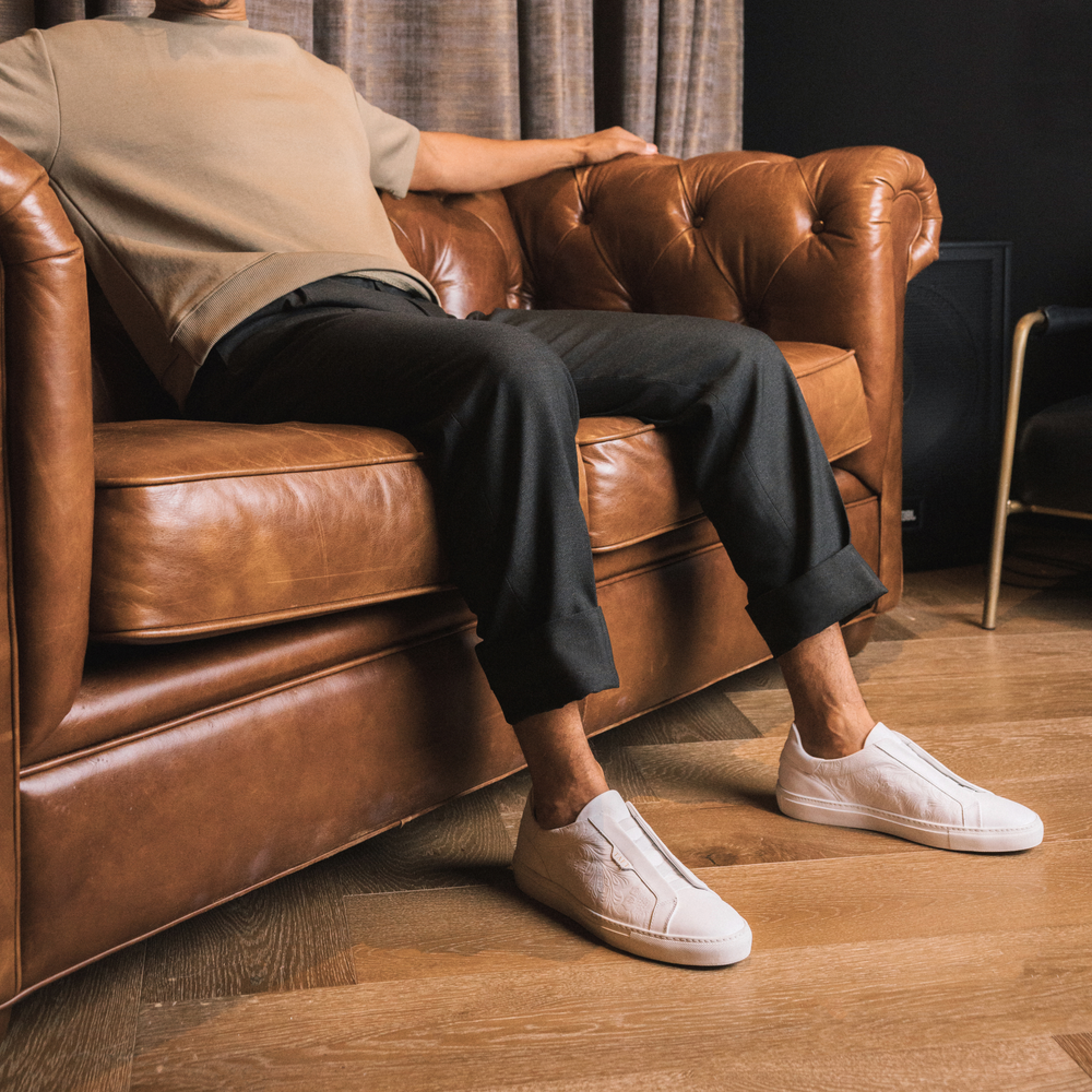 The James Sneaker in White