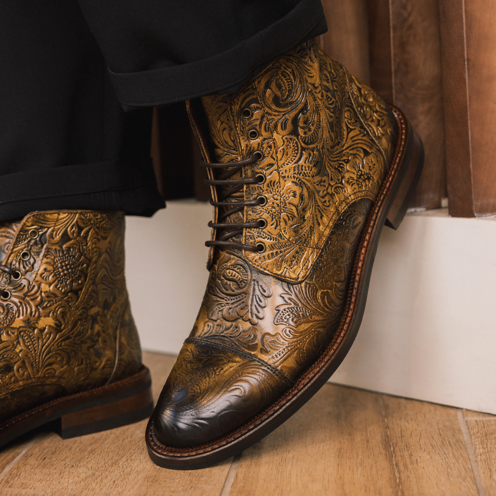The Rome Boot in Oro Viejo