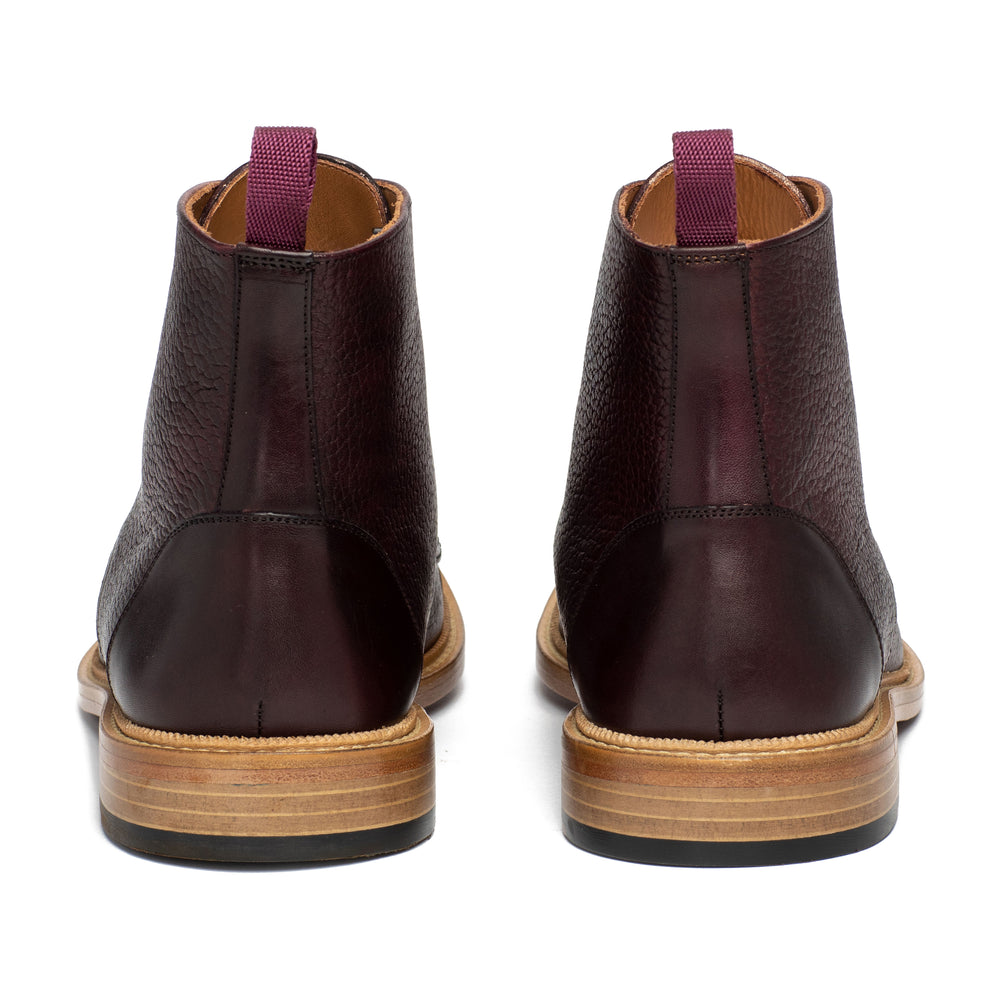 The Rome Boot in Oxblood