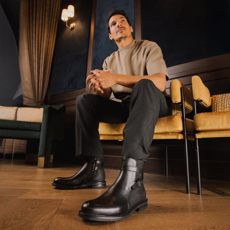 The Dylan Jodhpur Boot in Black