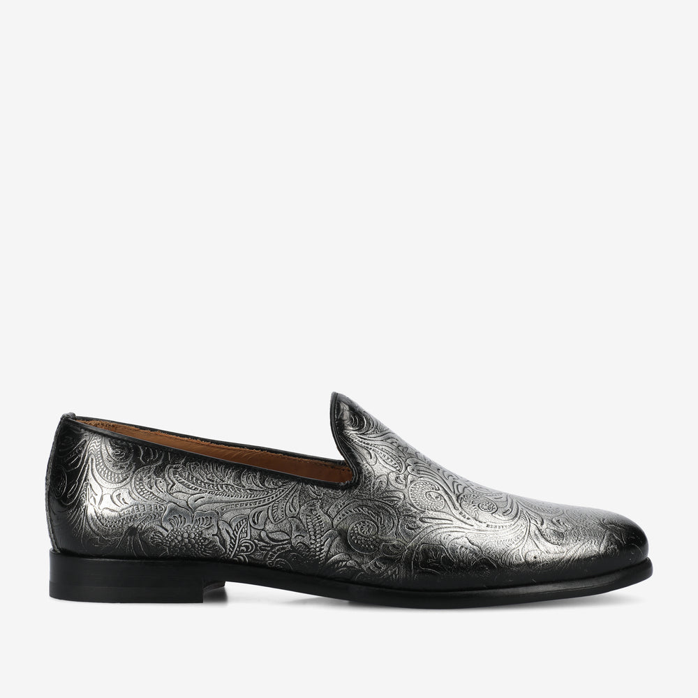 The Estate Slipper in Forged Floral