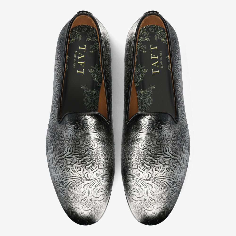 The Estate Slipper in Forged Floral