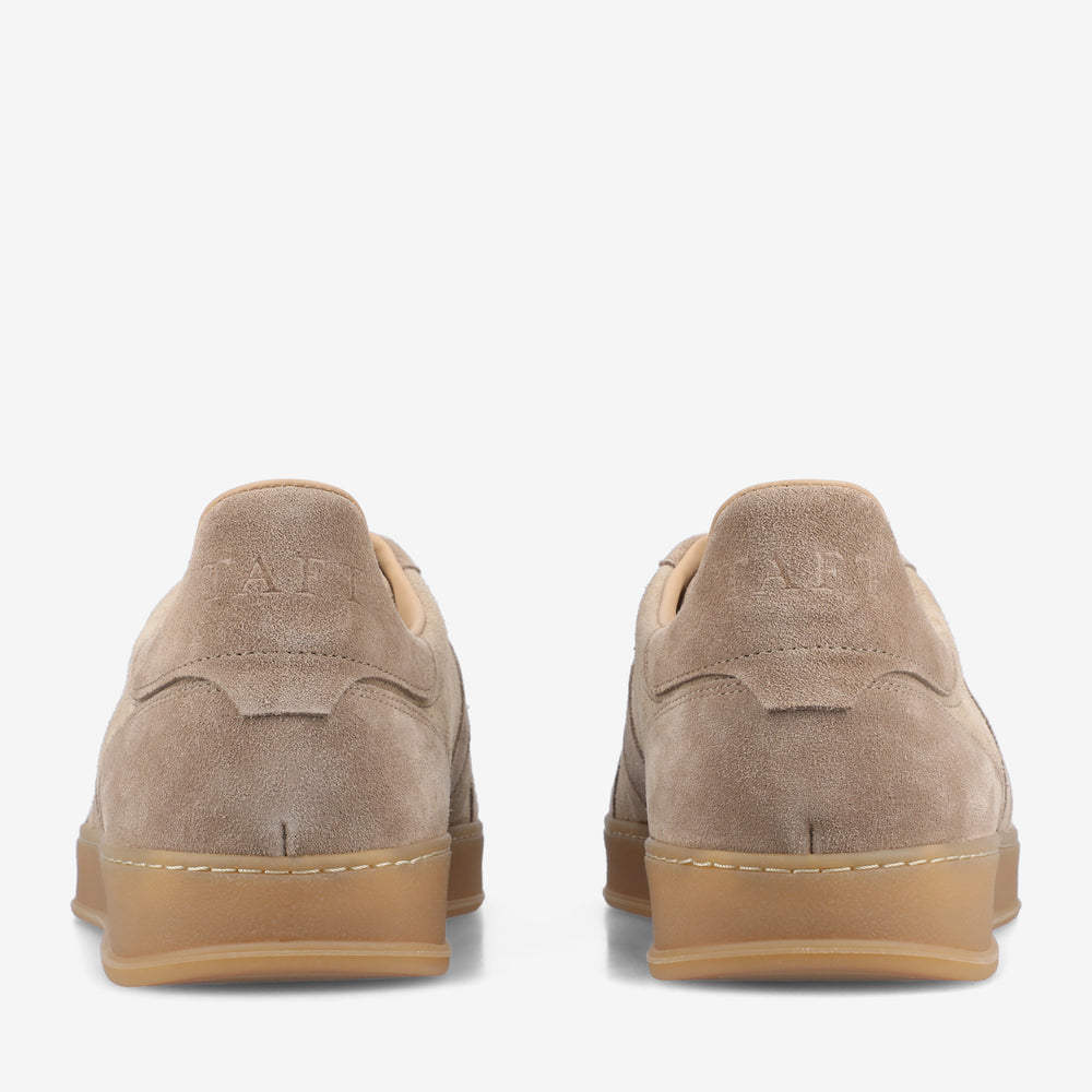 The Gatsby in Taupe Suede
