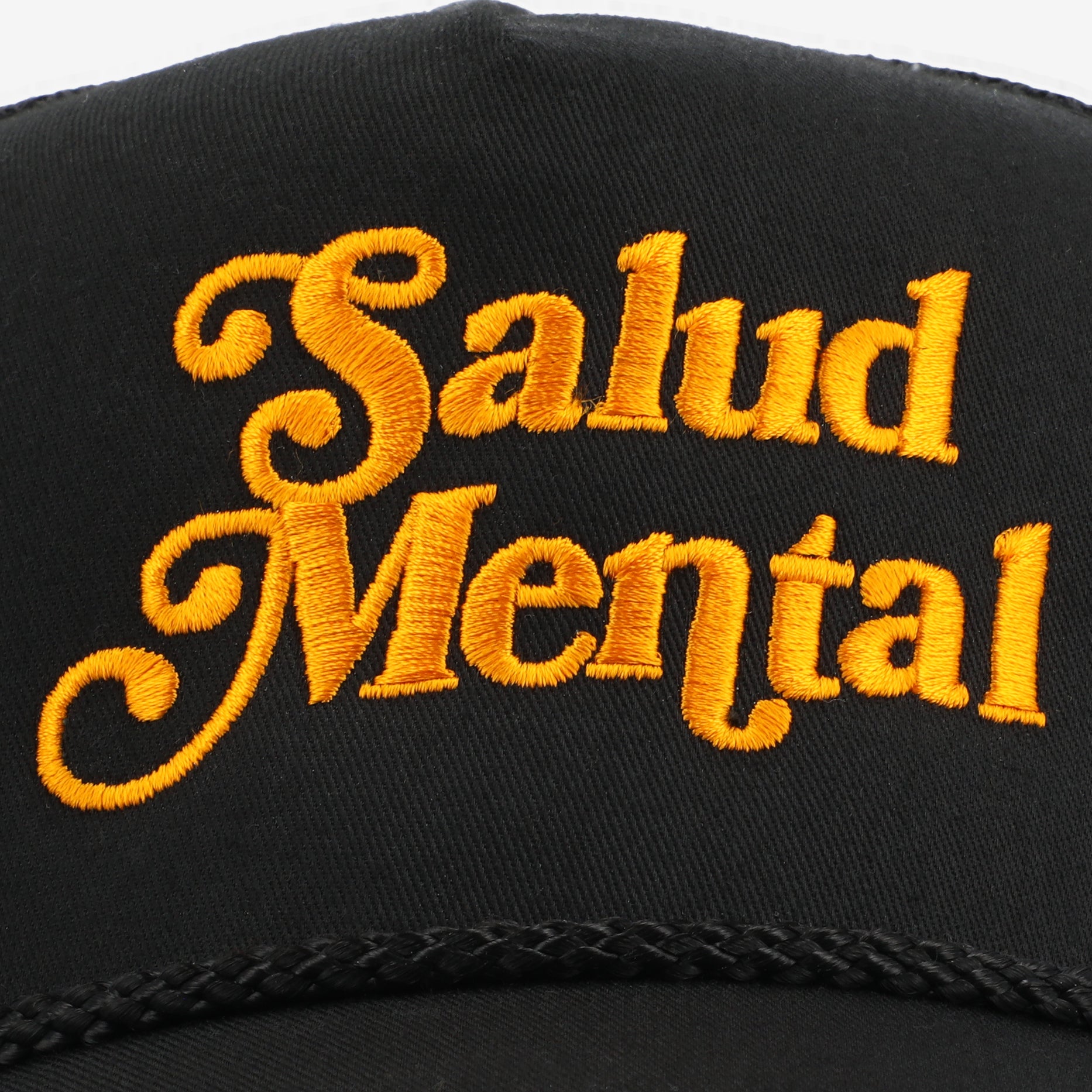Salud Mental Hat in Black