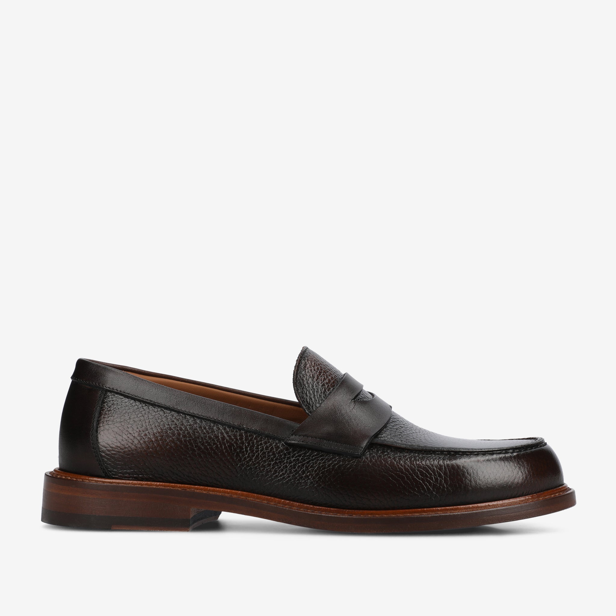mens brown loafer dress shoes TAFT Men's Jack Medium and Wide Width Penny Loafer, 10.5 SUPERGRUPPO_Scarpe Make The Right Choice Invest in our Unique Color:Misty Pink