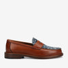 The Jack Penny Loafer in Washed Denim Floral