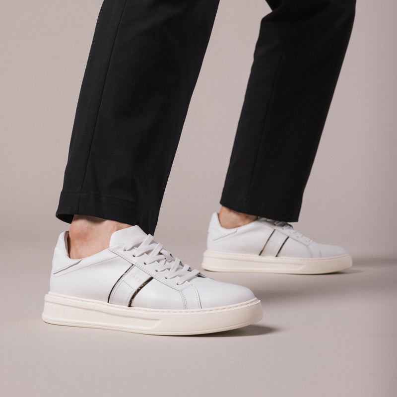 The Logan Sneaker in White