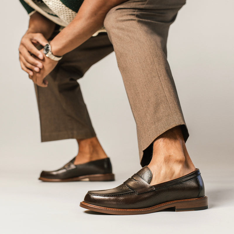 The Jack Penny Loafer in Brown