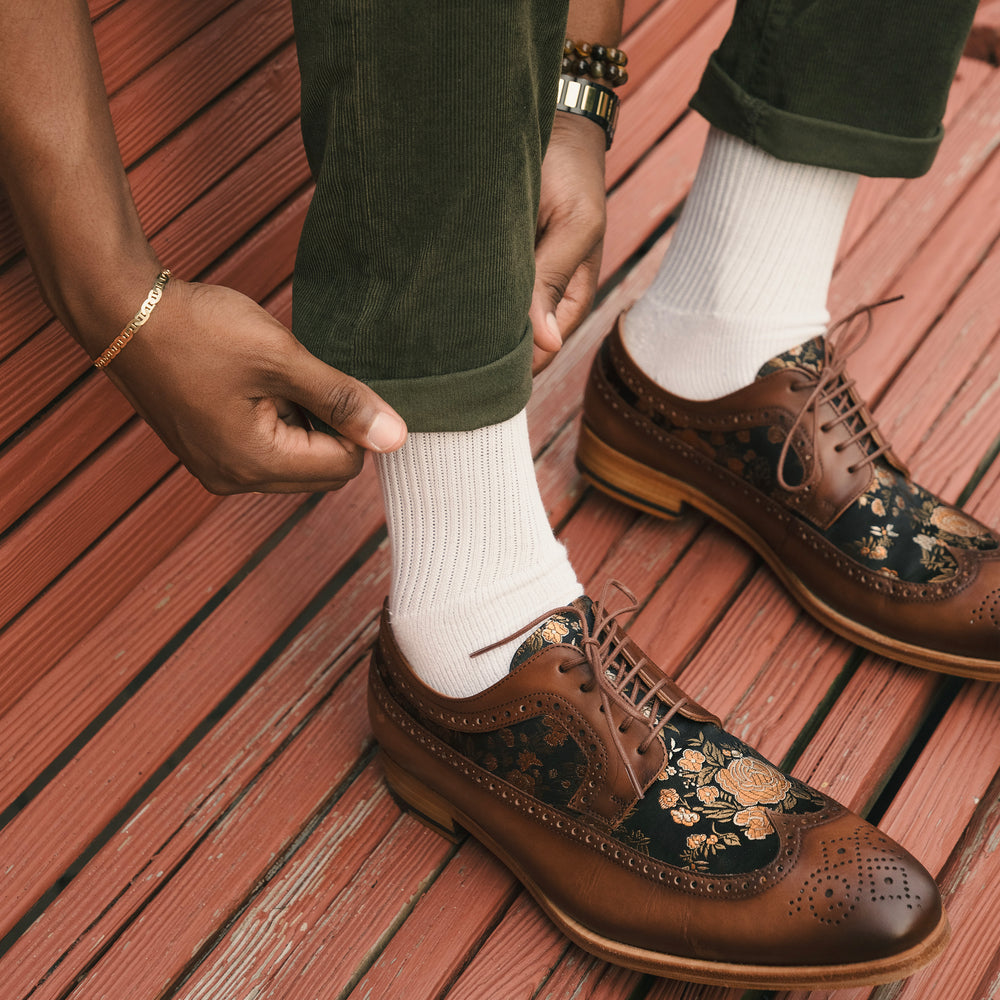 The Preston Shoe in Eden Cognac