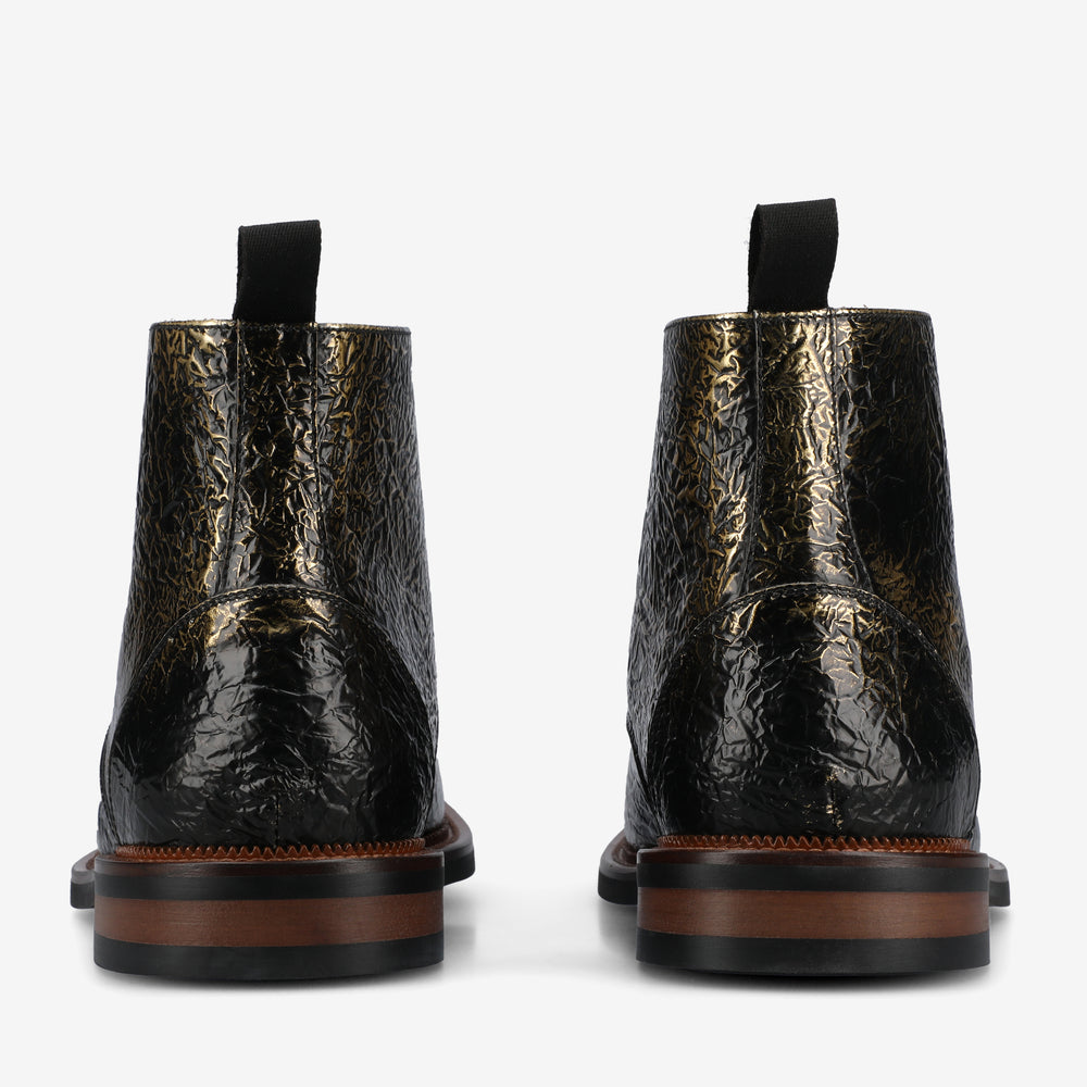 The Rome Boot in Gilded Gold