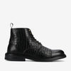 The Rome Boot in Black Croco