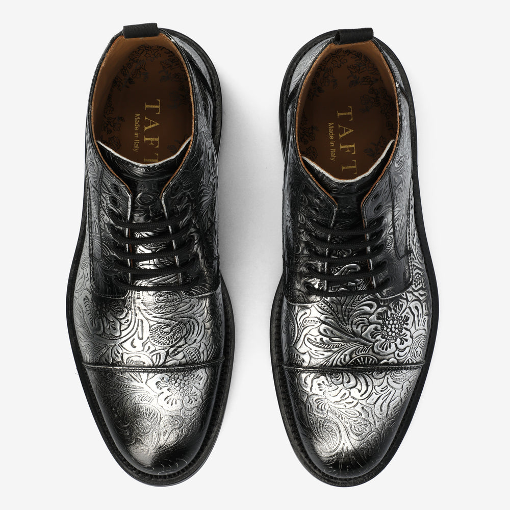 The Rome Boot in Forged Floral