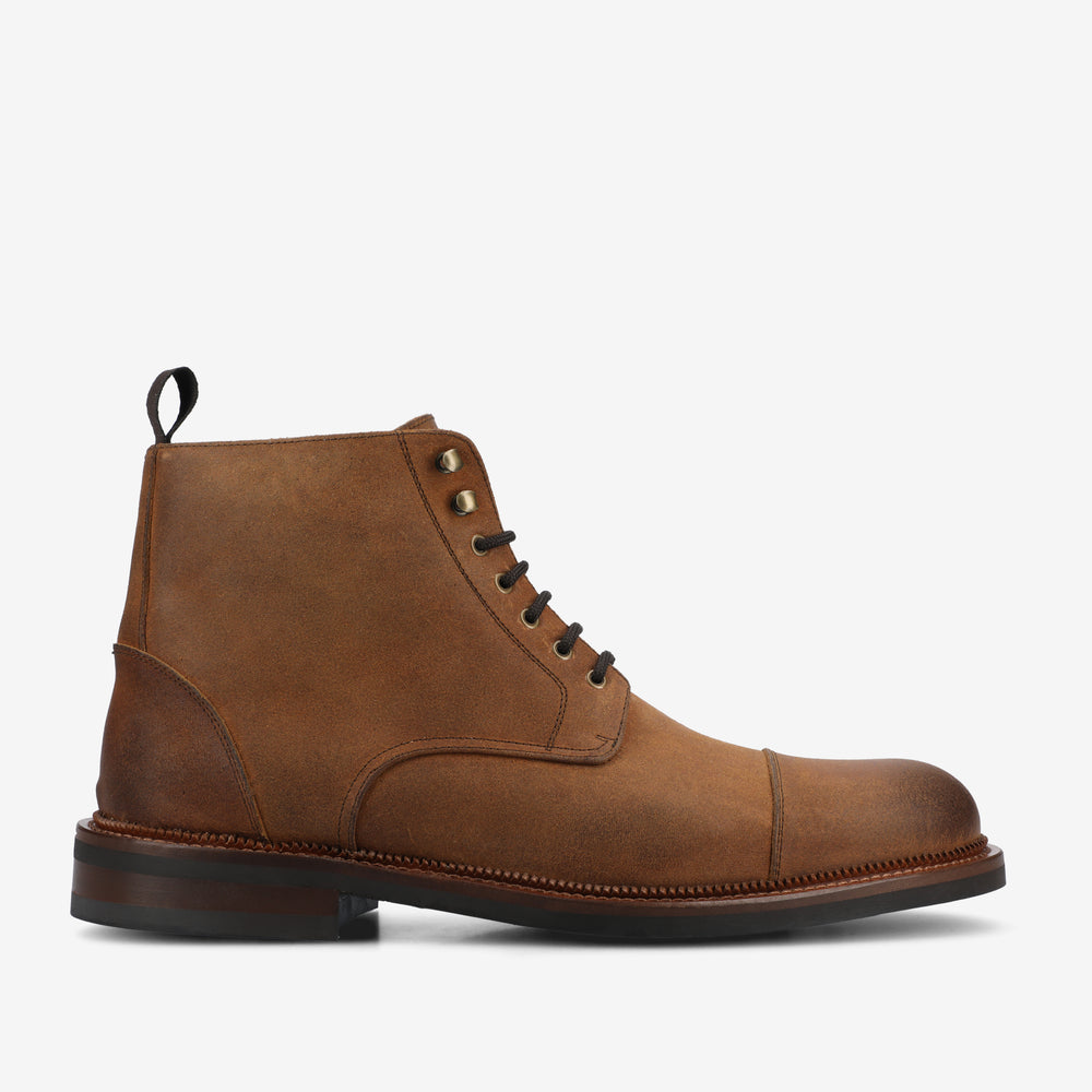 The Rome Dress Boot in Light Brown