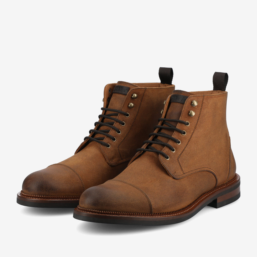 The Rome Dress Boot in Light Brown