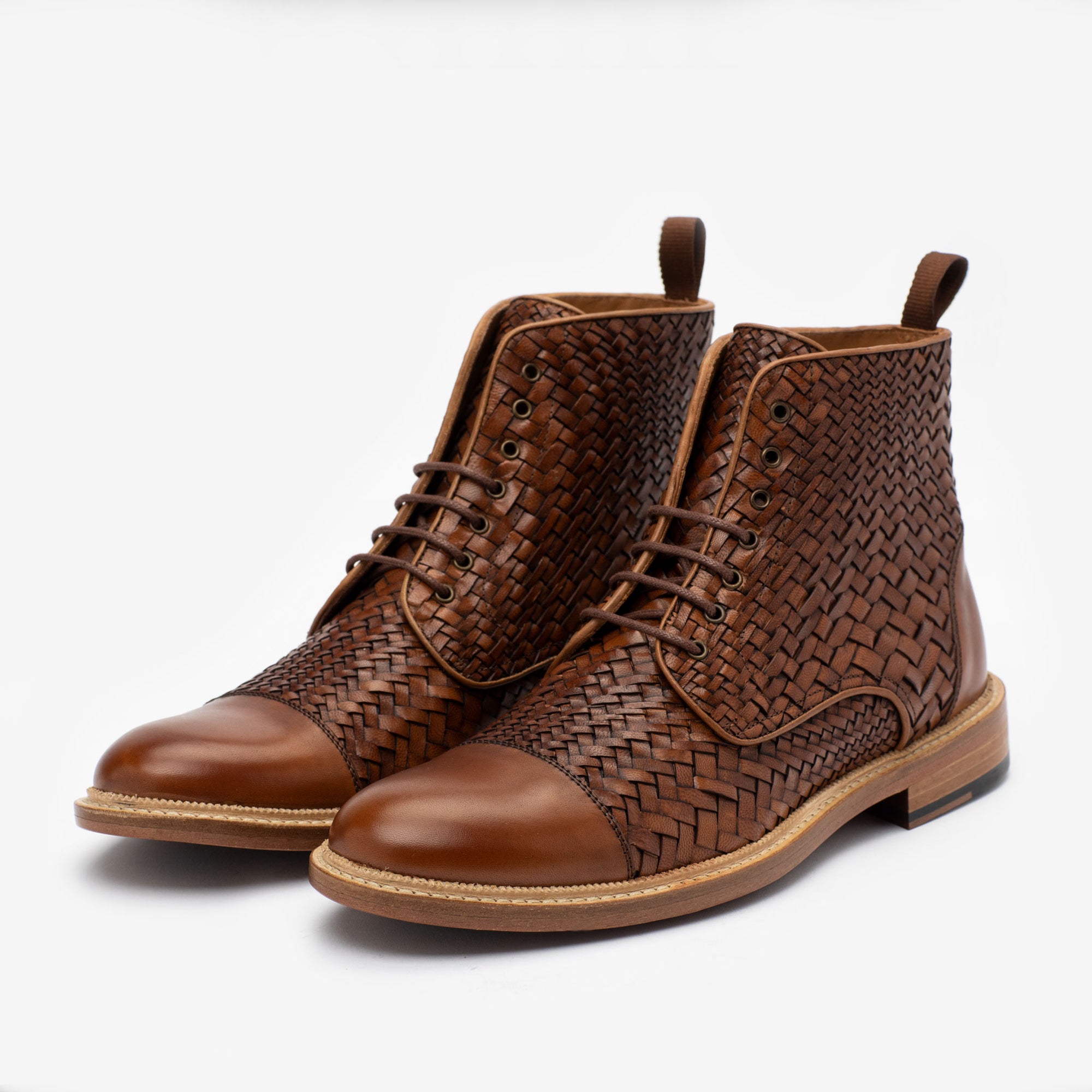 The Rome Boot in Woven {{rollover}}