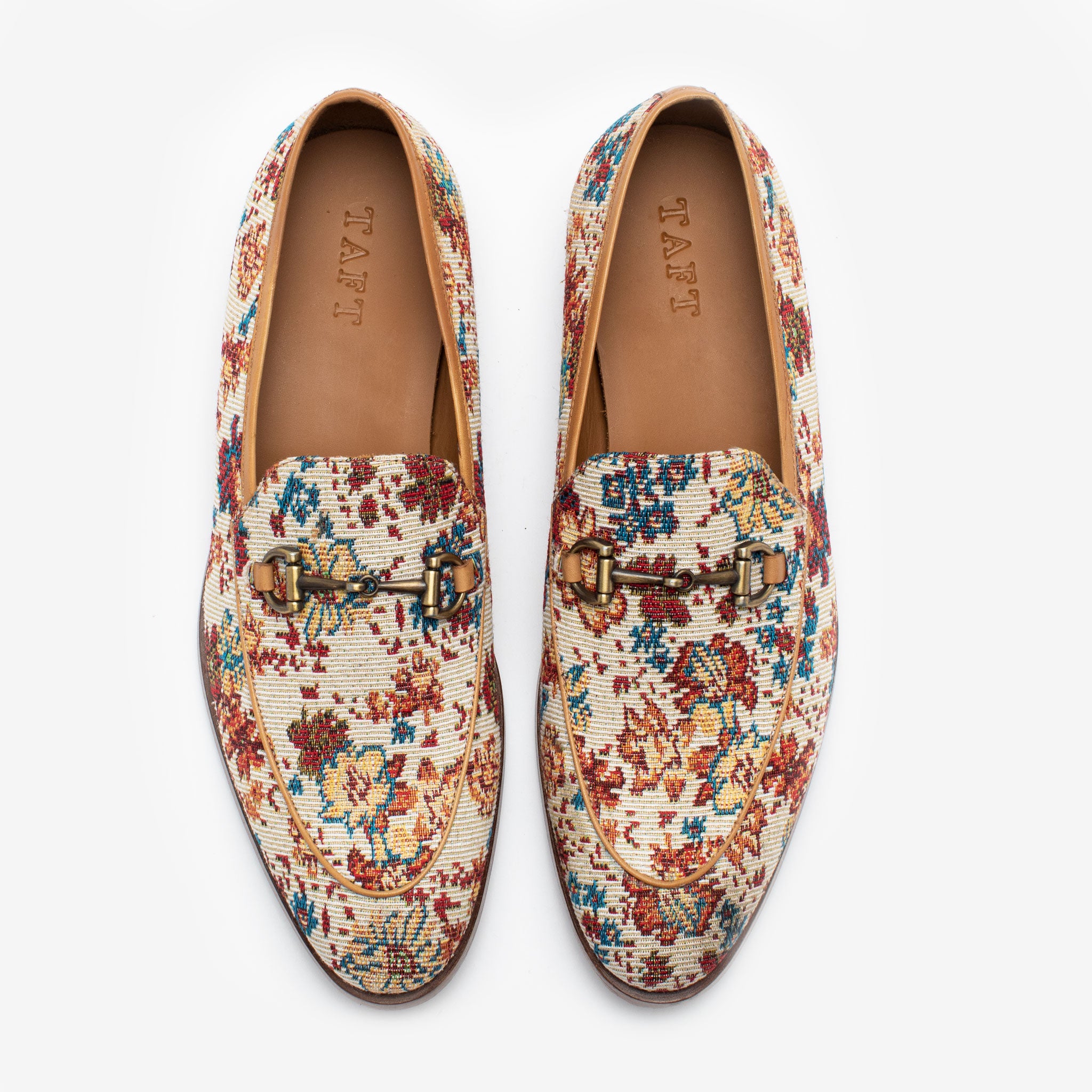 FACETASM（ファセッタズム） FLORAL PLEATED LOAFERSファセッタズム_