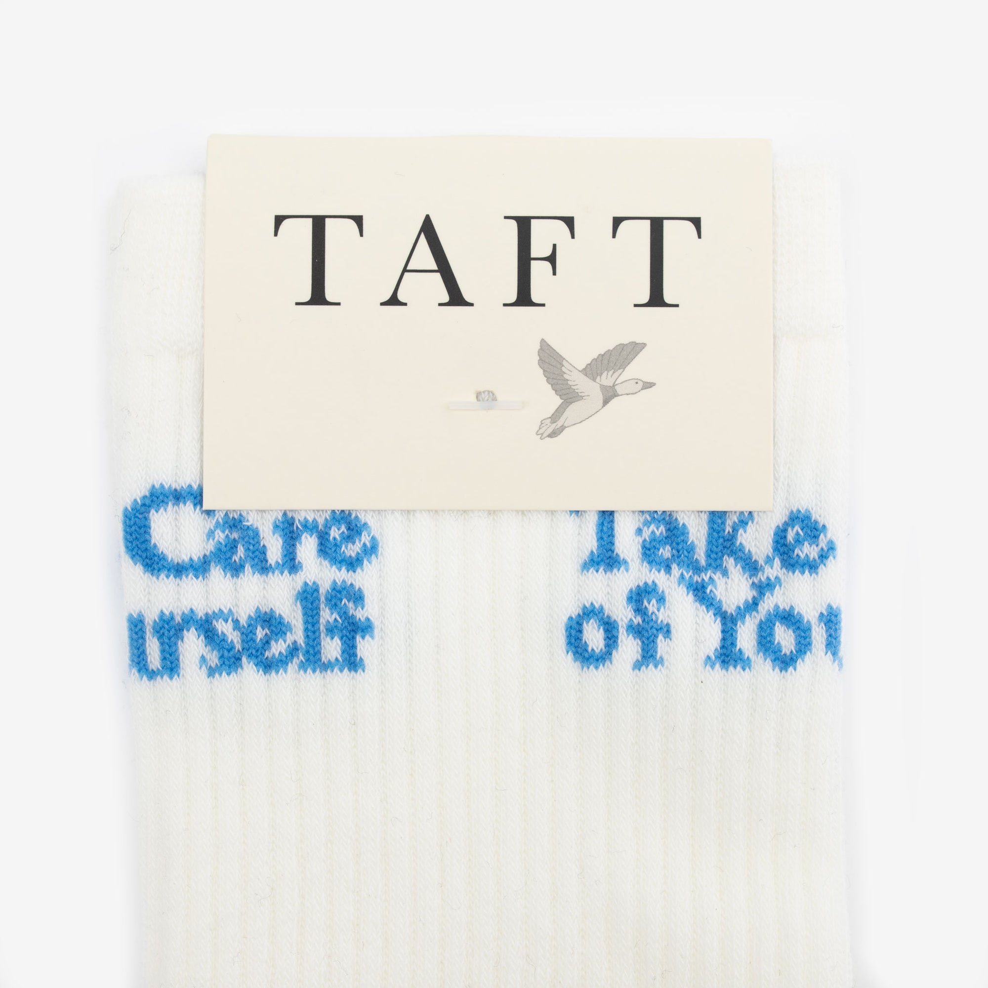 The Take Care Crew Sock in Cream