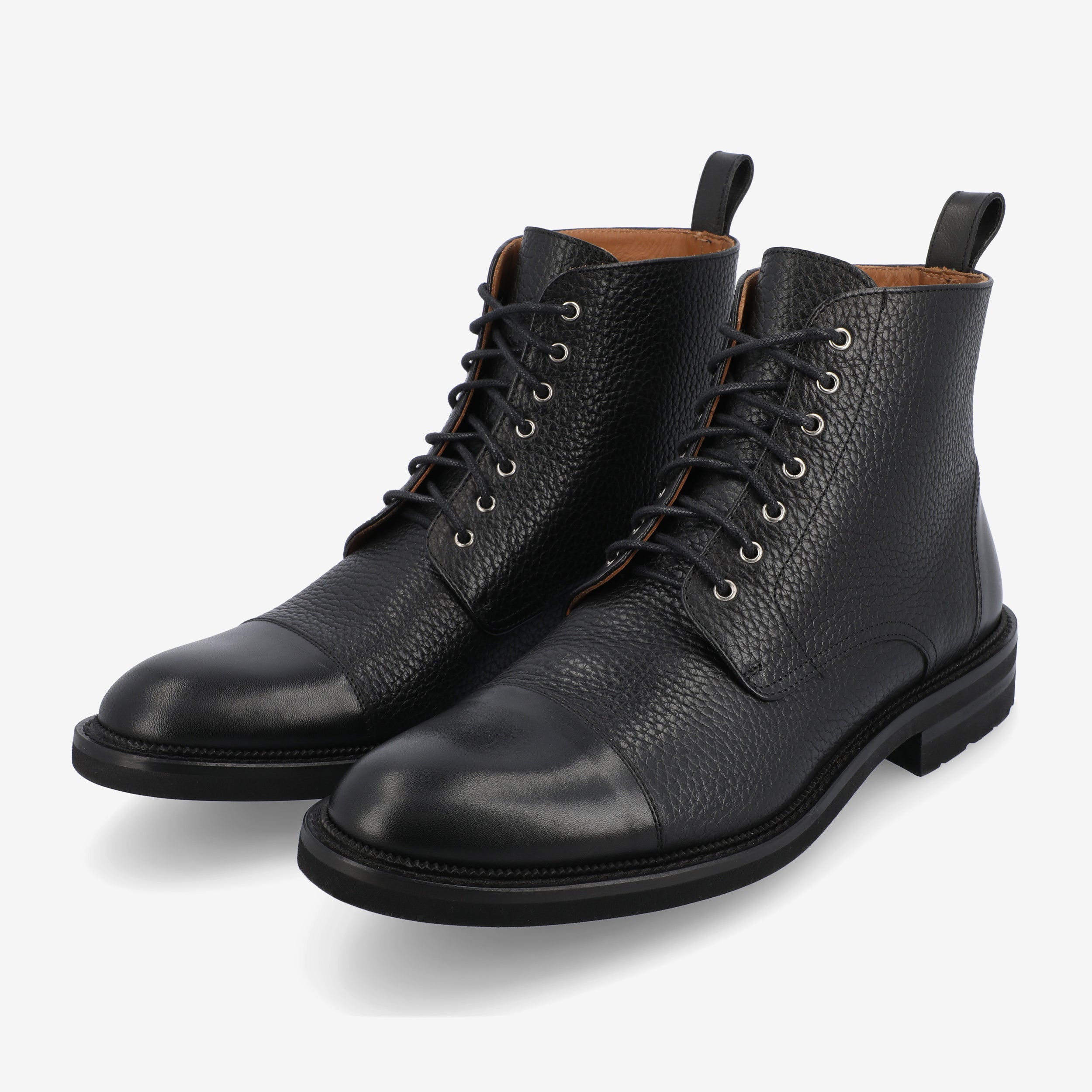 Mens hot sale black boots