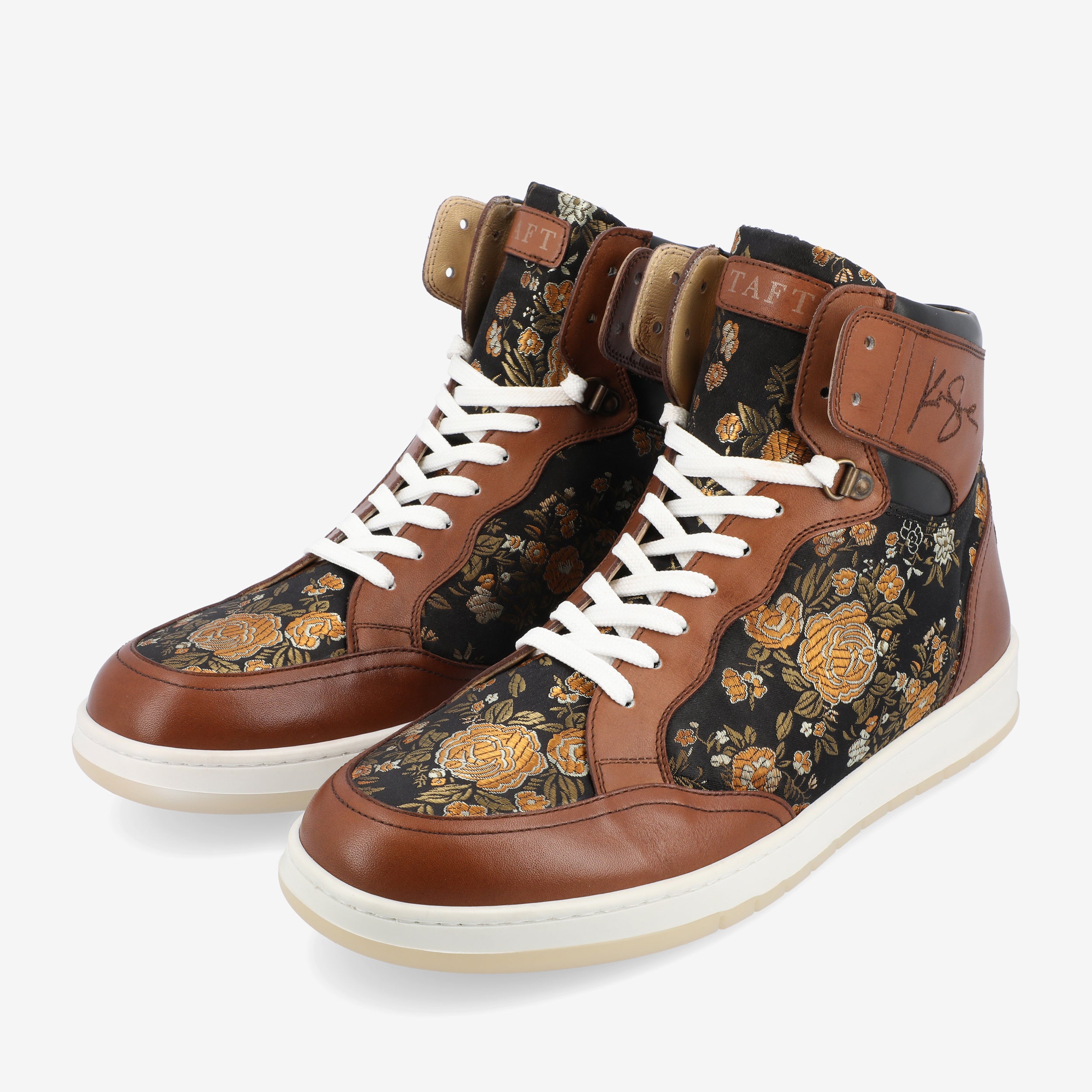 Rapido Brown High Top Sneakers Eden TAFT