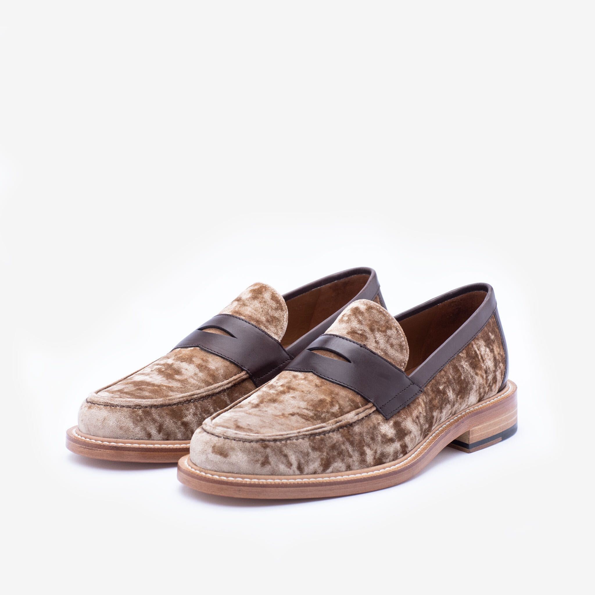 Champagne loafers sales