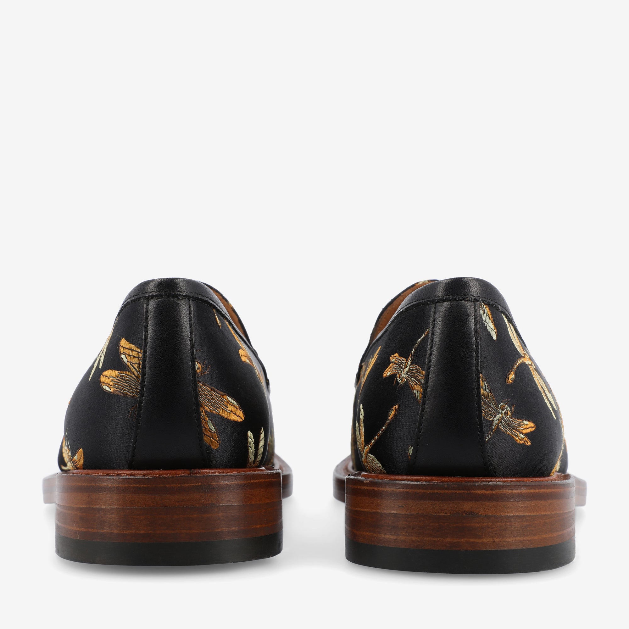 The Fitz Loafer in Black Dragonfly