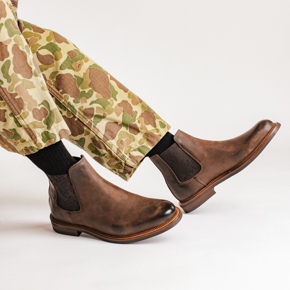 The Glen Boot in Dark Brown