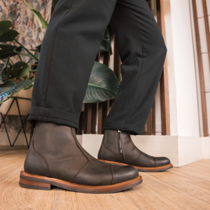 The Lewis Boot in Dark Brown