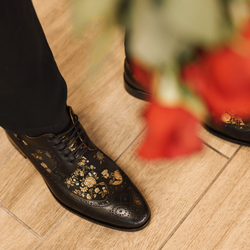 The Preston Shoe in Eden Noir