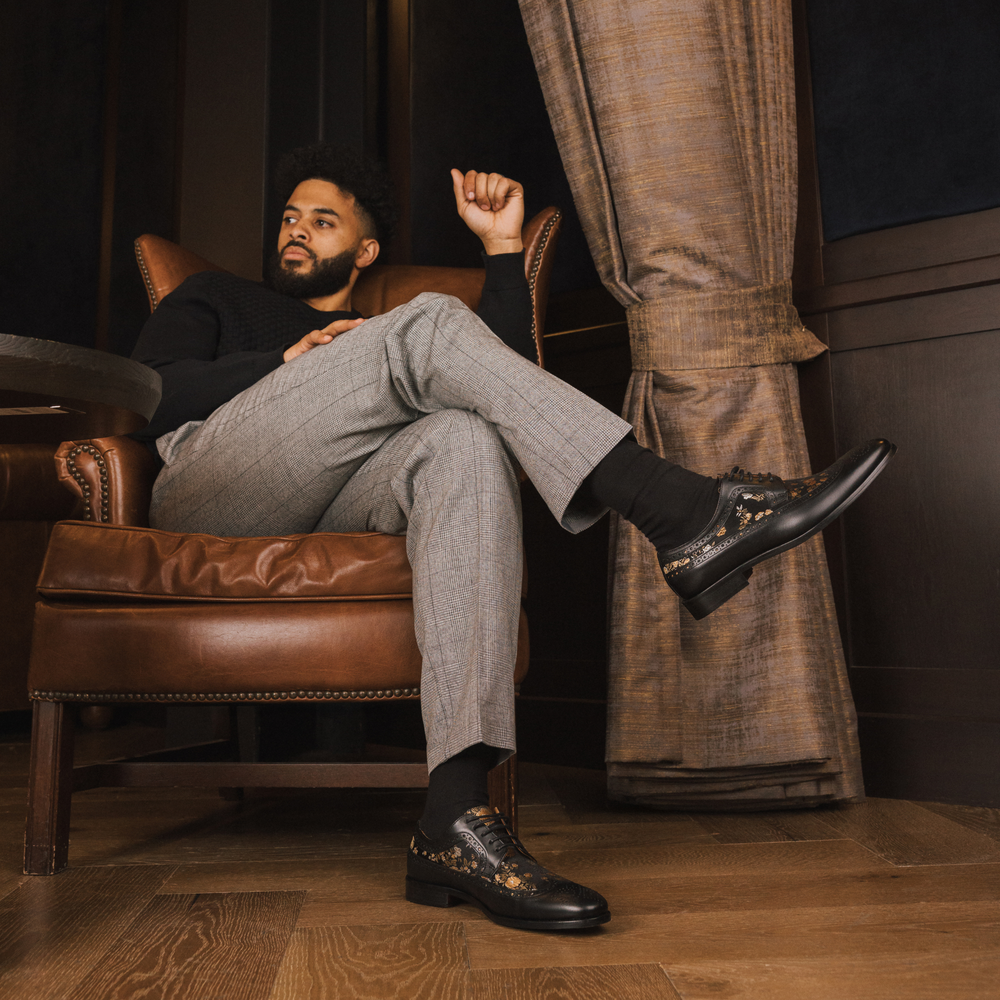 The Preston Shoe in Eden Noir