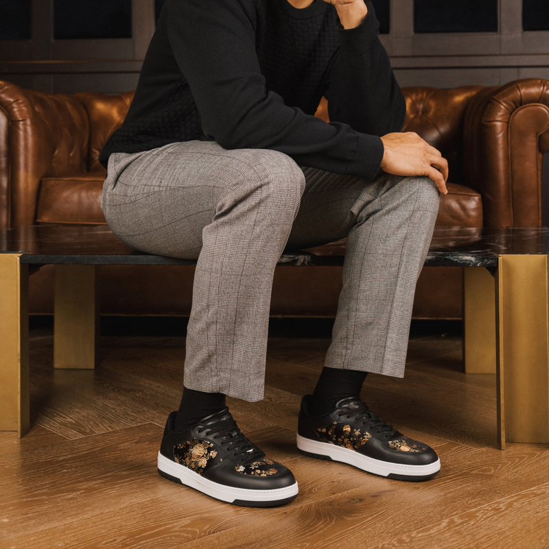 The 2.0 Rapido Low-top Sneaker in Eden Noir