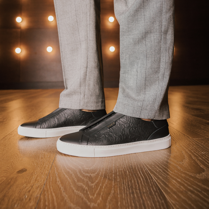 The James Sneaker in Black