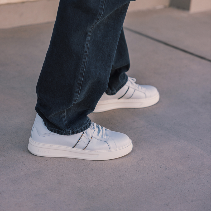 The Logan Sneaker in White