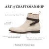 The Dylan Jodhpur Boot in Salt (Last Chance, Final Sale)