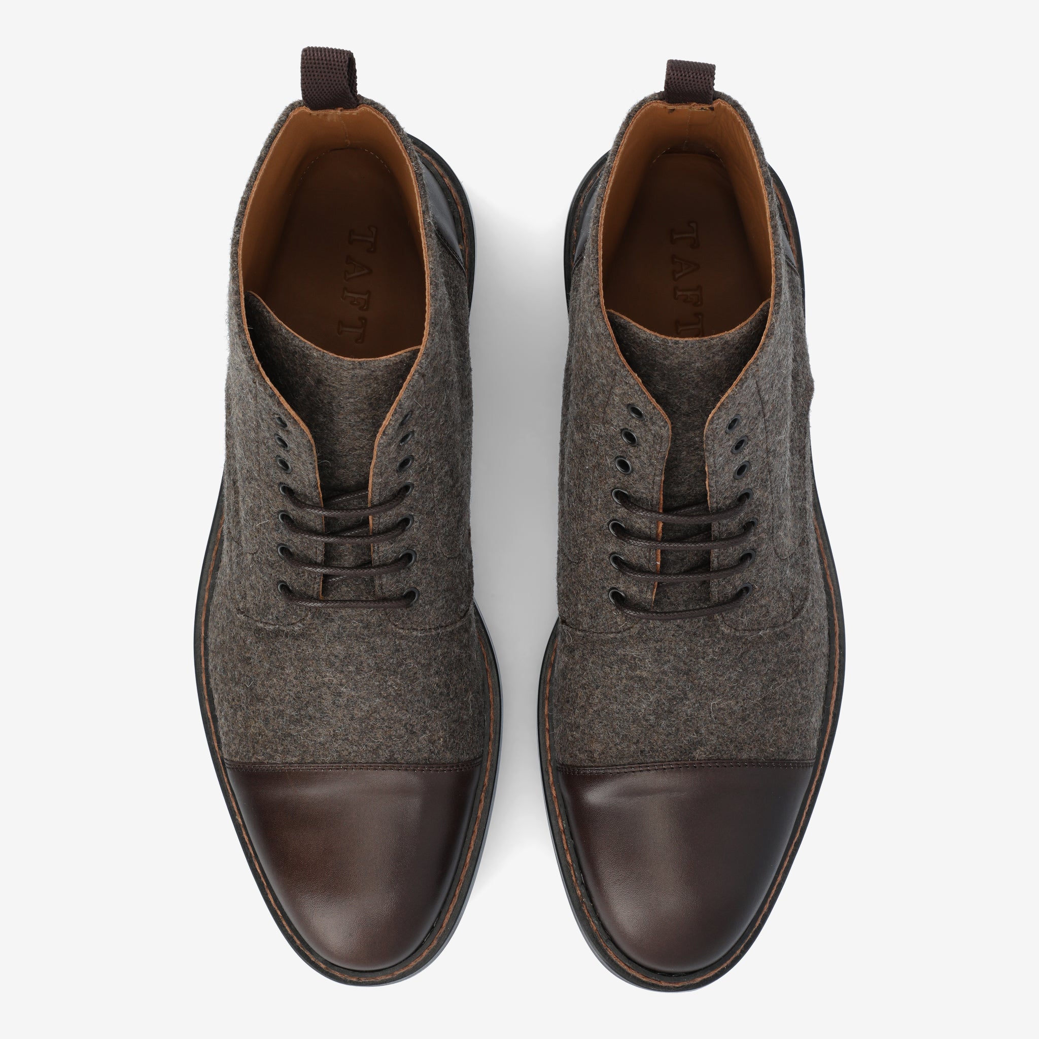 Taft offers the Jack boot in gray/brown mens 43/10 10.5