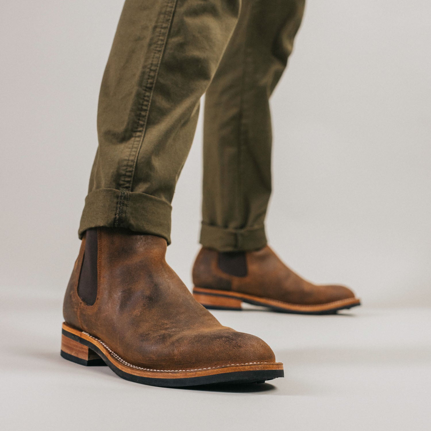 The Legion Stitchdown Boot in Rust TAFT