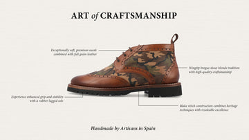 The Livingston Chukka in Camo (Last Chance, Final Sale)