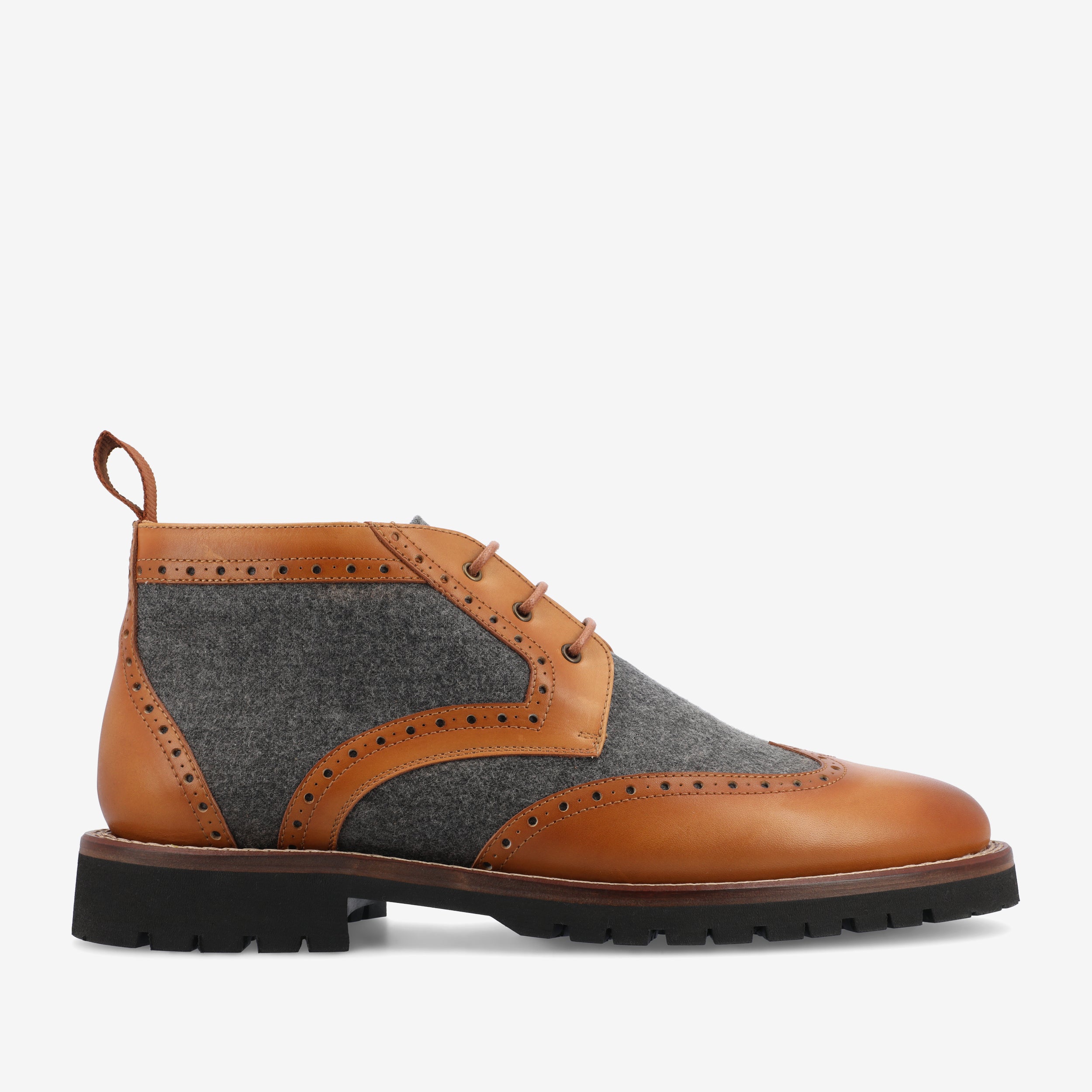 The Livingston Chukka in Grey Brown TAFT