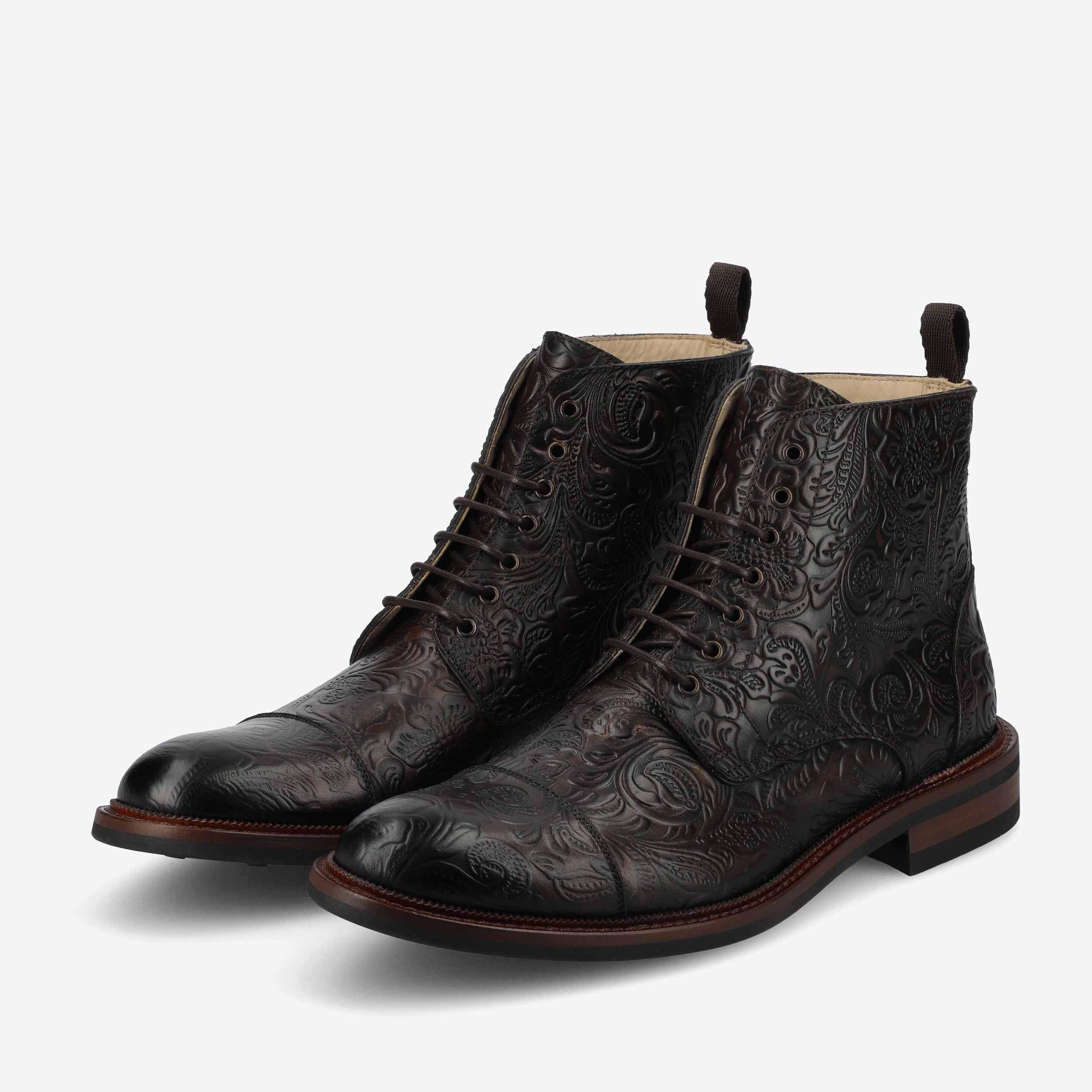 The Rome Boot in Marron Viejo