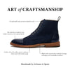 The Troy Boot in Navy (Last Chance, Final Sale)