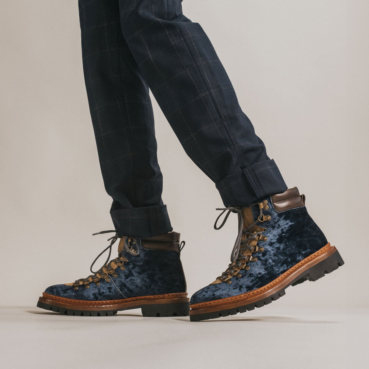 The Viking Boot in Deep Azure