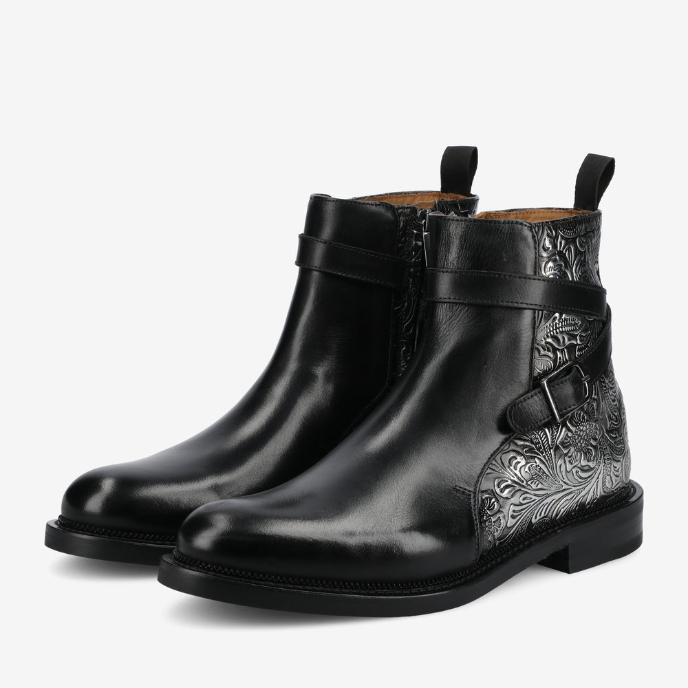 The Dylan Jodhpur Boot in Forged Floral