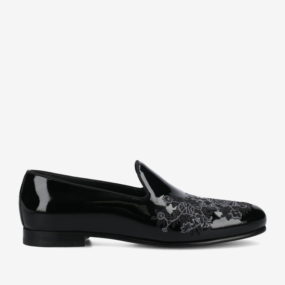 ladies black patent leather dress shoes Taft Men's Estate Slipper, Patent/Black 8.5