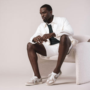 The Gatsby Sneaker in Eden Blanc