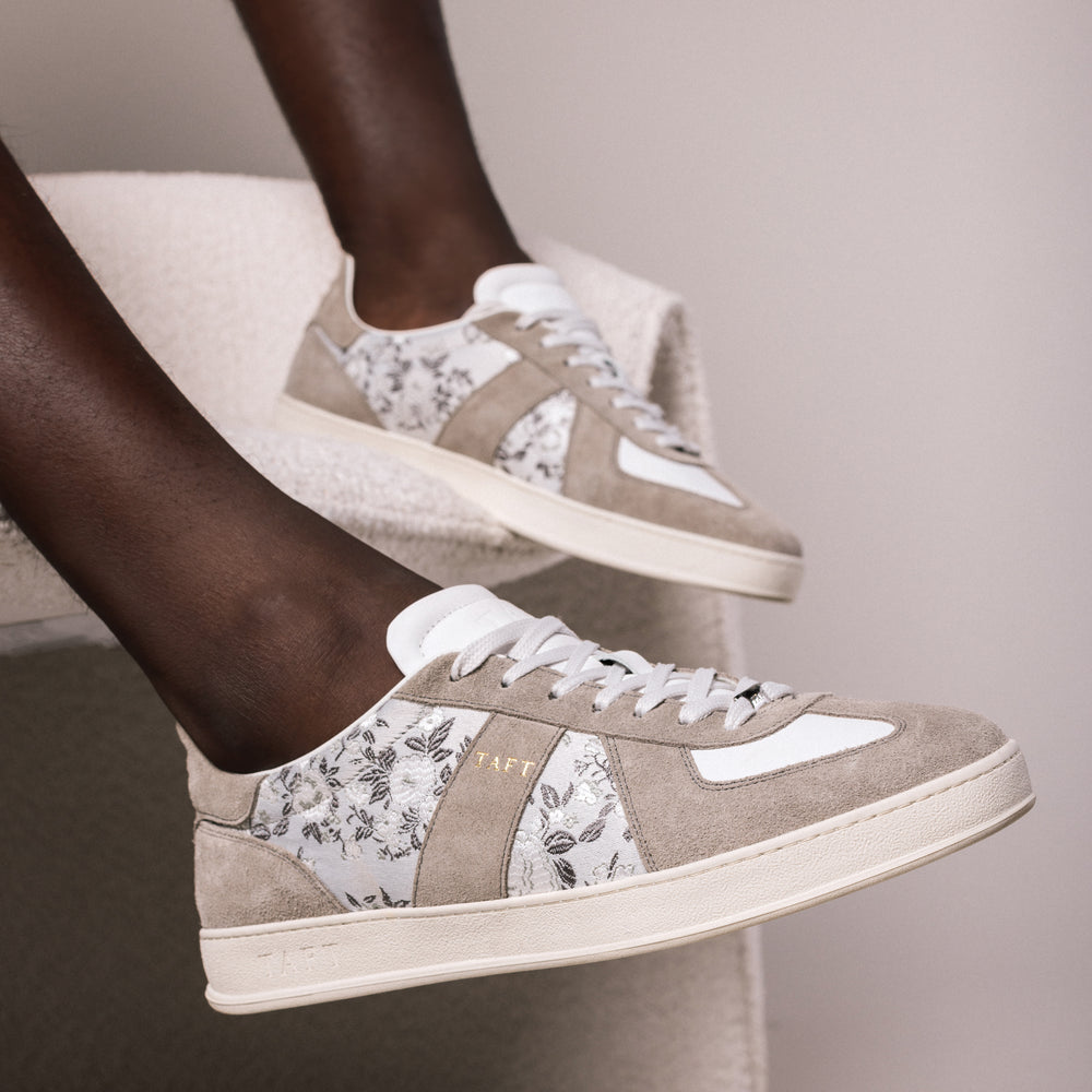 The Gatsby Sneaker in Eden Blanc