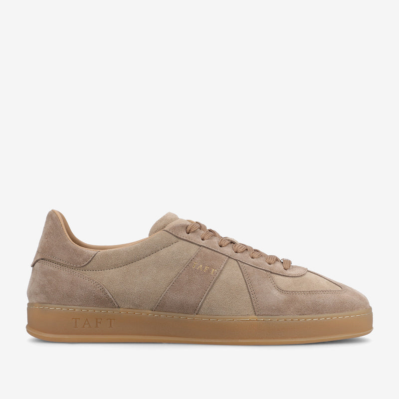 The Gatsby in Taupe Suede