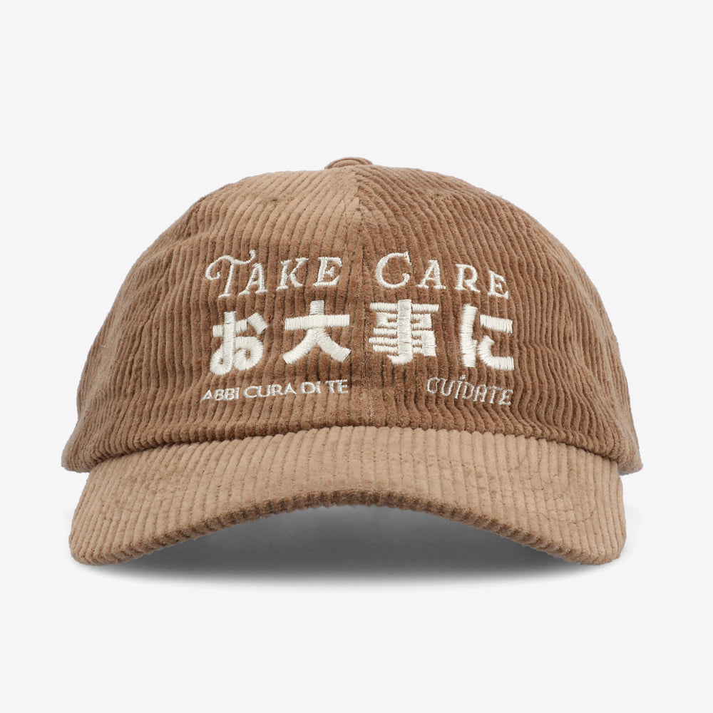 Corduroy Care Collection Hat in Sand