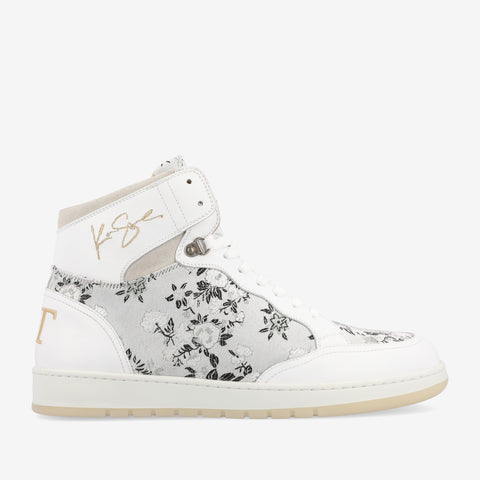 Rapido Mens White High Tops - Eden Blanc