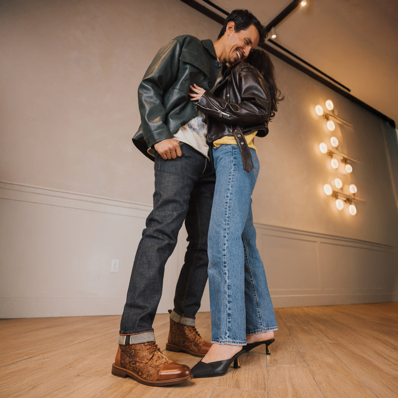 The Jack Dress Boot in Duskwood Floral