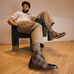 The Jack Dress Boot in Light Grey